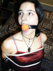 My girl ball gag