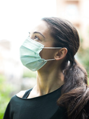Surgical mask women