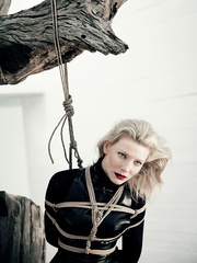 Cate Blanchett Bondage Shoot