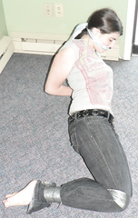 Teenager tied up for fun
