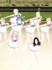 Capture the cheerleading team