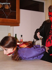 Jasmine scarf bondage