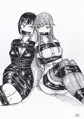 Two girls bondage