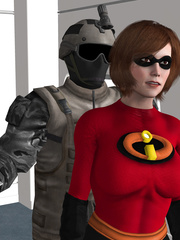 Elastigirl captured