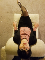 A busy woman