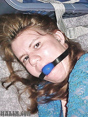 The WIfe (Pooh) Bound in Blue Dress