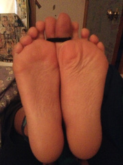 Hogtied GF feet