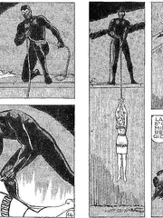 Chloro+Ots carry m/f: Diabolik, italian comic 1980