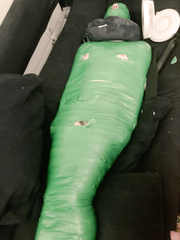 Mummified by friend