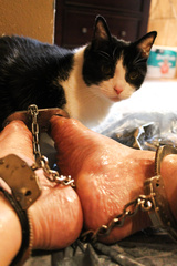 Fun in toe cuffs