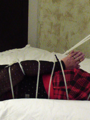 Hogtied and Gagged Slave
