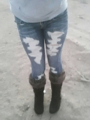 Girls Feet in and out of Shoes