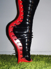 The making of a torture boot