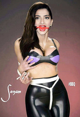 sexy gagged bondage