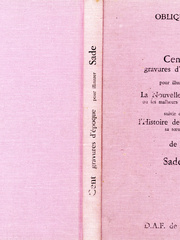Marquis de Sade - 100 Gravures - (first printed 1797)