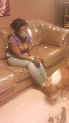Bound and gagged