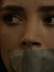 Bayley Corman gagged in Most Likely to Murder