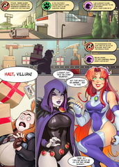 Teen Titans Bondage By SanePerson