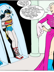 Vintage comic book bondage
