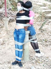 Trespassing Sisters In Bondage - Selfgags