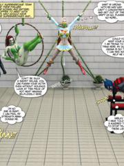 Bondage Comic 4- Meanwhile...