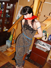 Tied Girl Untie Ropes 3