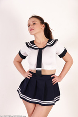 Hogcuffed navy girl Juliette