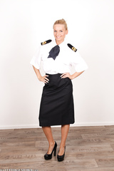 No escape for navy girl Gaby