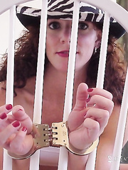 Handcuffed women