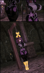 Batlady chained