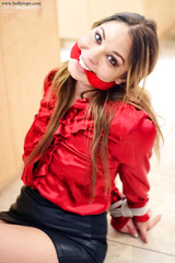 Scarf bondage