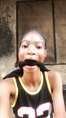 Black and white cleave gags