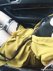 Sexy asian female chastity belt