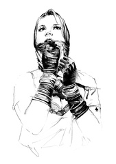 pencil drawings
