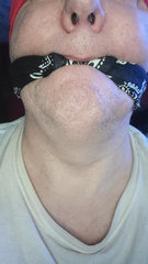 Bandana gagged in laye rs