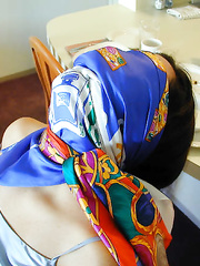 Scarf blindfold