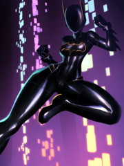 Cassandra Cain Rubber Bondage