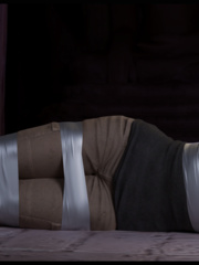 Lara Croft Bound and Gagged