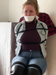 May: Bound & Gagged Co-Worker Video