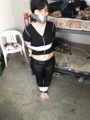 Mexican Damsel Wrap Gagged