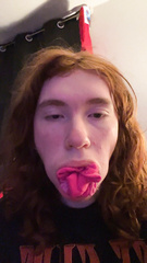 Gagged with Sisters dirty socks