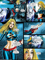 9 superheroines vs Warlord part 3