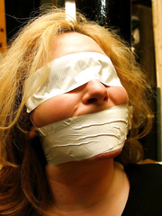 Close Up Gagged