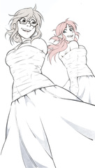 Delicious Lesbian Bondage Wedding