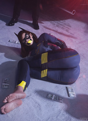 Batgirl Bound And Gagged