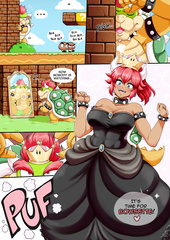The new princess Bowsette