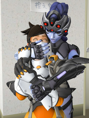 Overwatch gals ambushed