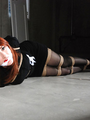 On the floor