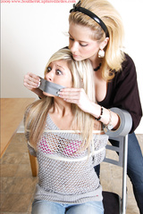 Smooth tape gag