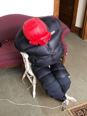 down jacket breathplay